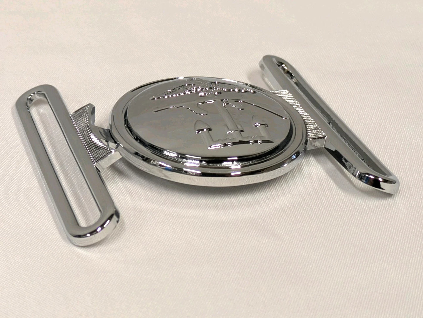 General Headquarters Combined Operations Northwood Chrome Belt Buckle