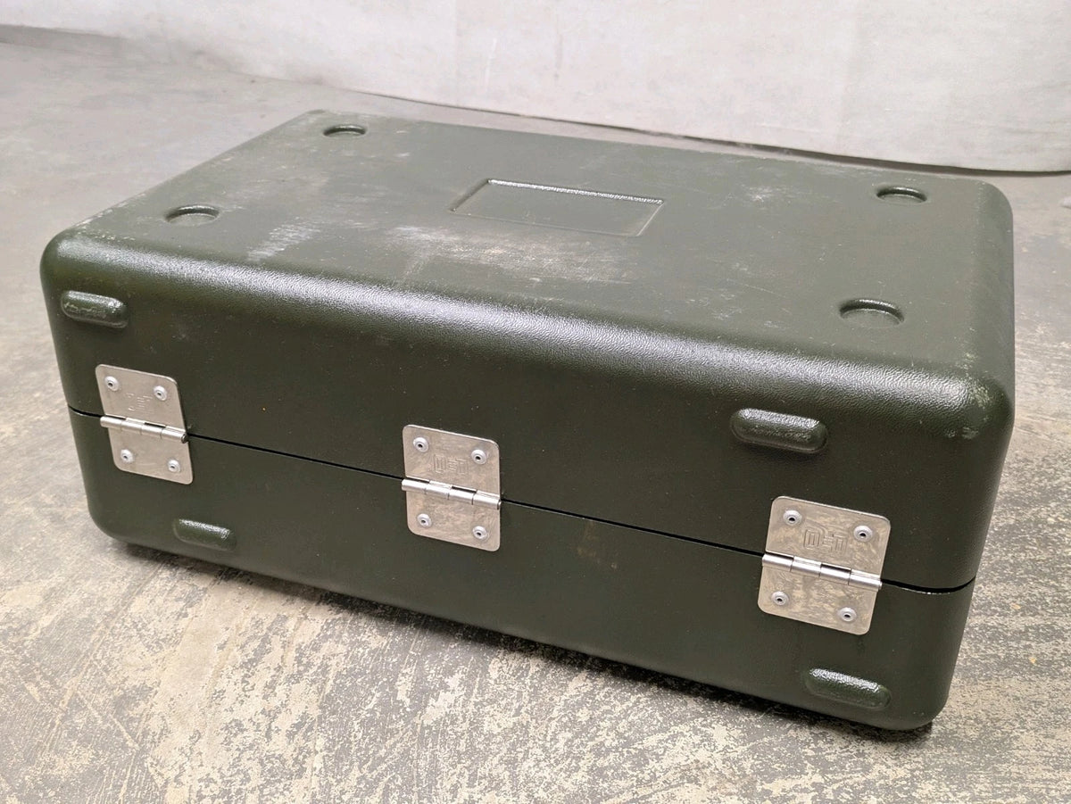 Military Boot Box British Army MOD Lockable Equipment Transport Storage Case Tool Box ...