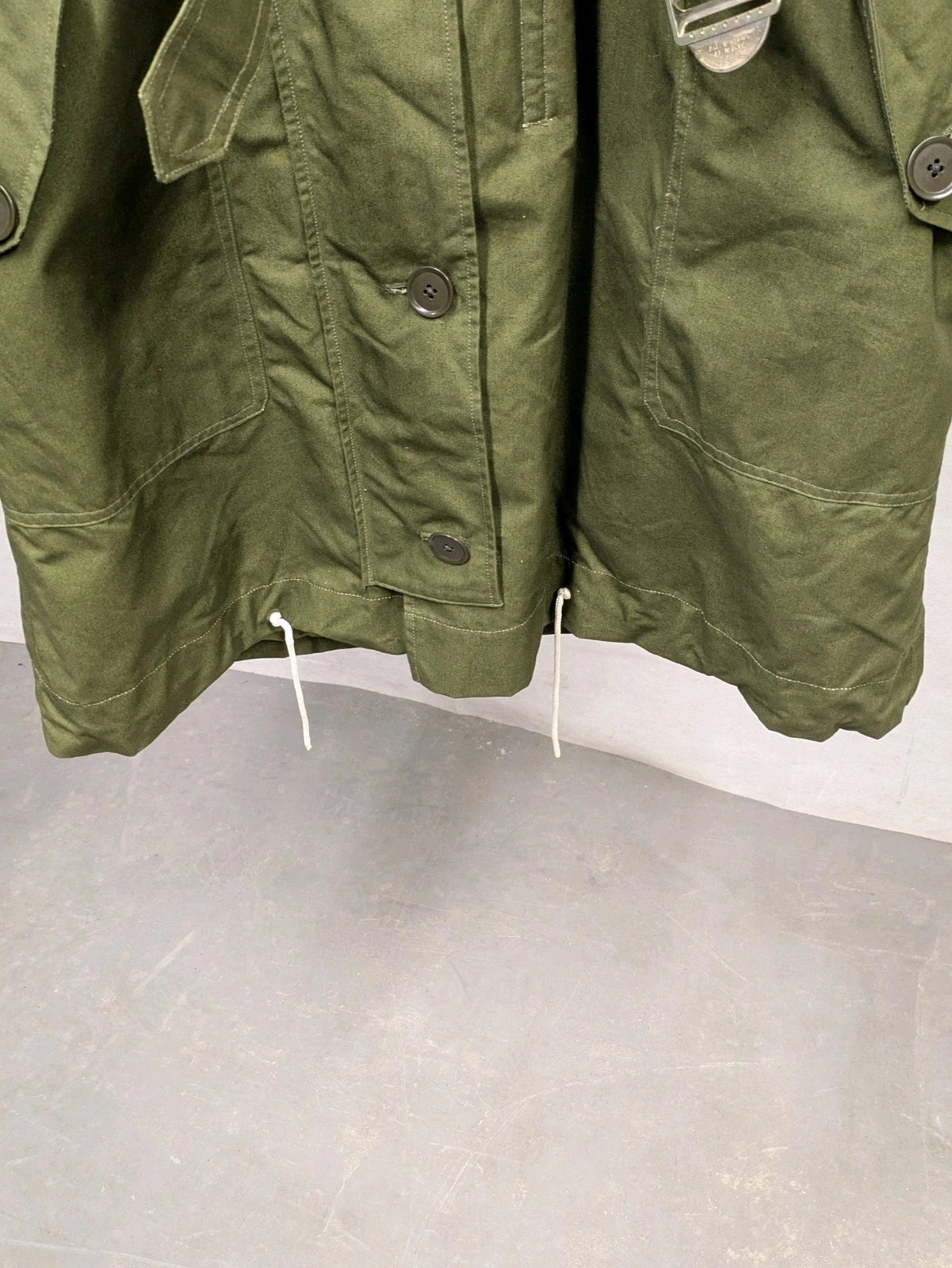 British Army 1951 Pattern Green Ventile Parka Jacket Coat Sealed Pattern - Size 7