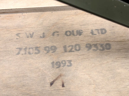 British Army Lightweight Wooden Folding Field Table