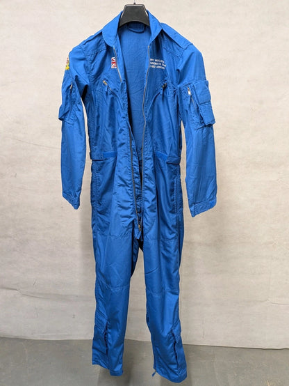RAF Red Arrows Aerobatic Team Fire Resistant Aircrew Coveralls Blue