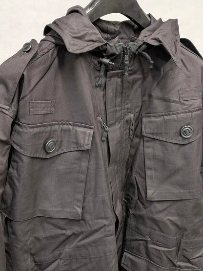 British Army Black Ripstop Field Smock Jacket SAS - NEW
