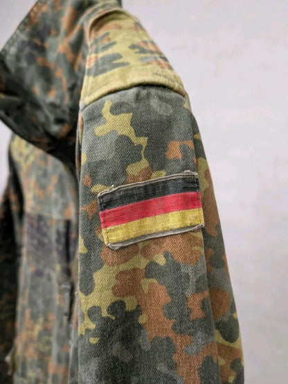 German Army Bundeswehr Flecktarn Tank Suit Coveralls