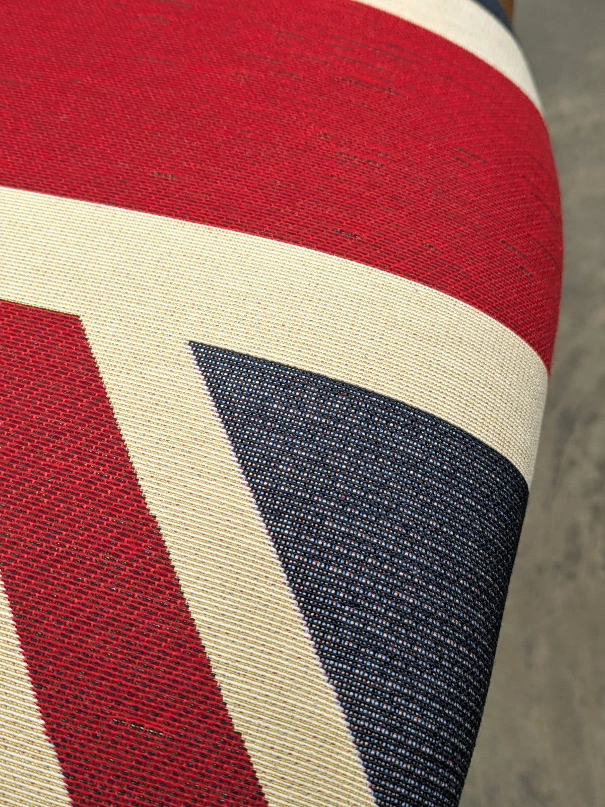 Heavy Duty Industrial Wooden Chair Union Jack