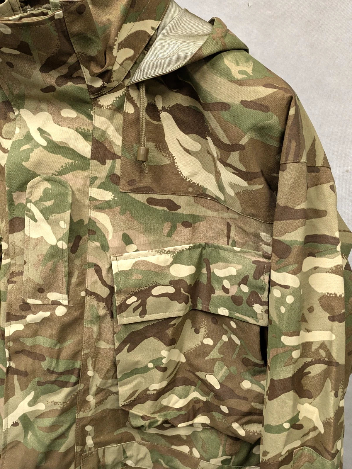 British Army MTP MVP Petroleum Protective Waterproof Combat Smock Jacket