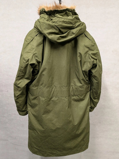 British Army 1951 Pattern Green Ventile Parka Jacket Coat Sealed Pattern - Size 8