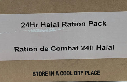 British Army MRE 10 x 24 Hour HALAL Ration Packs Menu 1-10 - Packed 2025