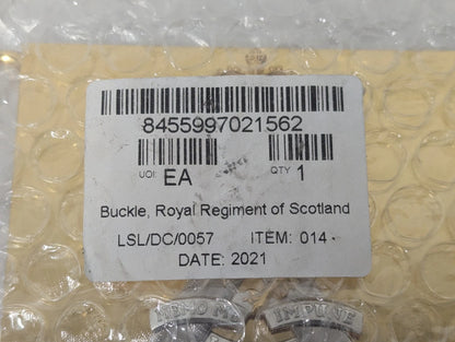 British Army Royal Regiment of Scotland Belt Buckle