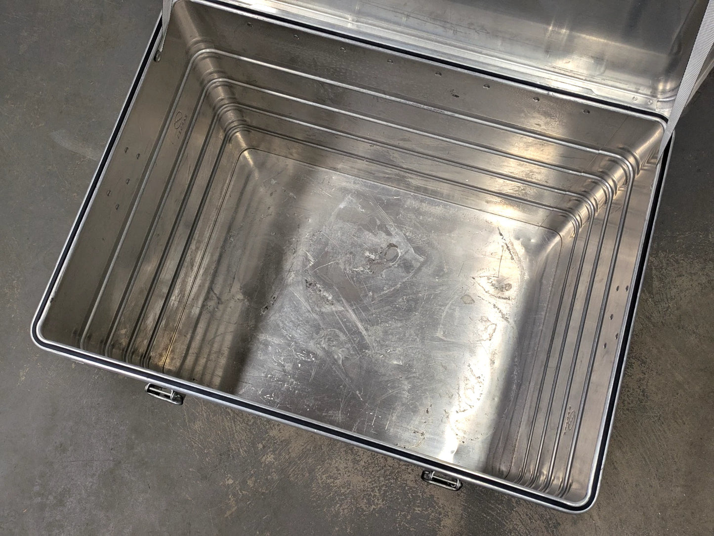 Zarges Aluminium Lockable Transport Equipment Flight Storage Case Box