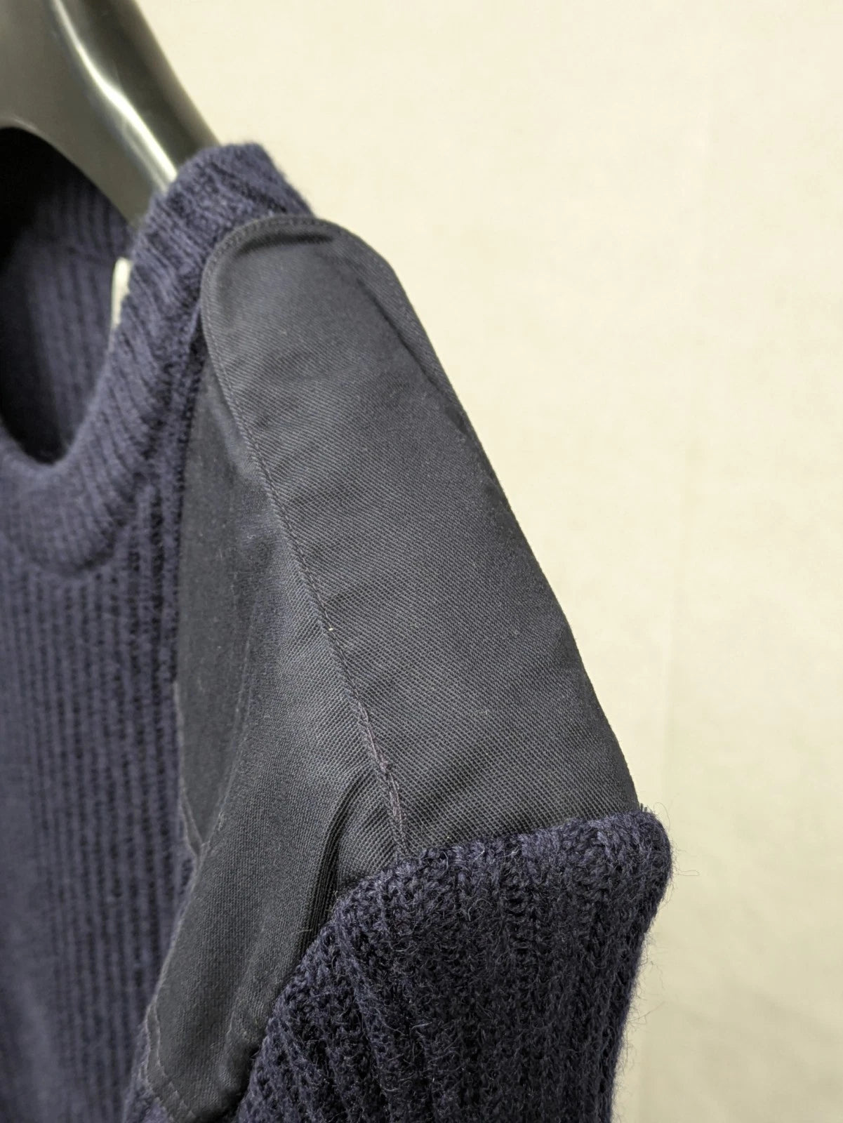 Royal Navy Blue Wool Commando Round Neck Jumper - NEW