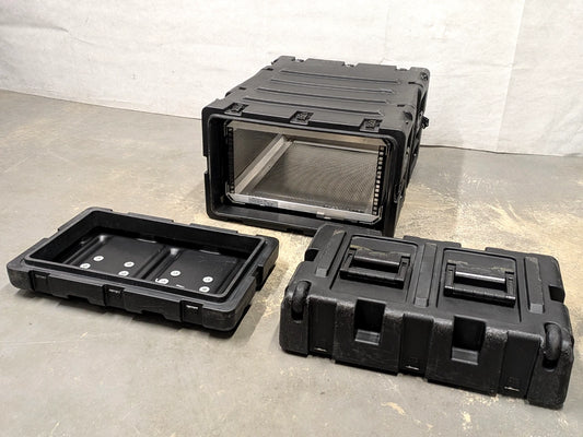 SKB 19" 5U Wheeled Double End Rack Mount Case Box