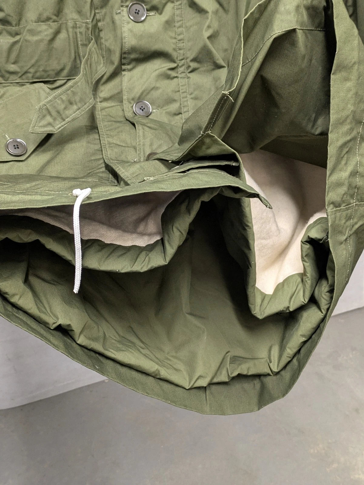 British Army 1951 Pattern Green Ventile Parka Jacket Coat - Size 4