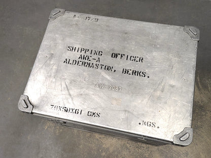 Zarges Aluminium Lockable Transport Equipment Flight Storage Case Box