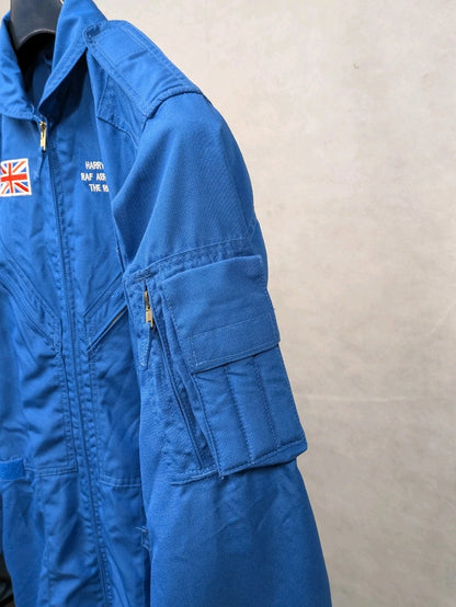 RAF Red Arrows Aerobatic Team Fire Resistant Aircrew Coveralls Blue