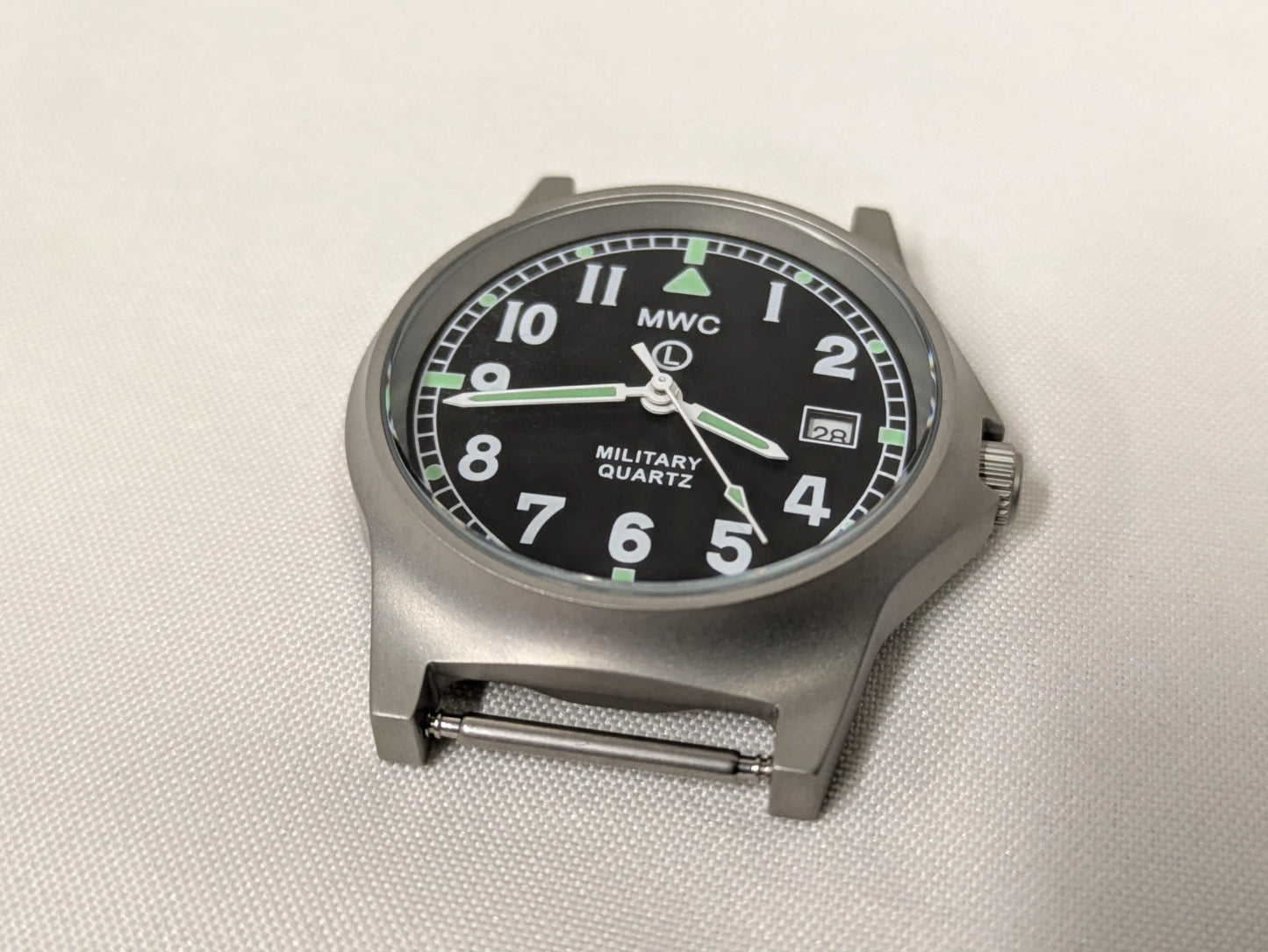 MWC G10LM 50M Date Window 2025 Military Watch Army Green Strap