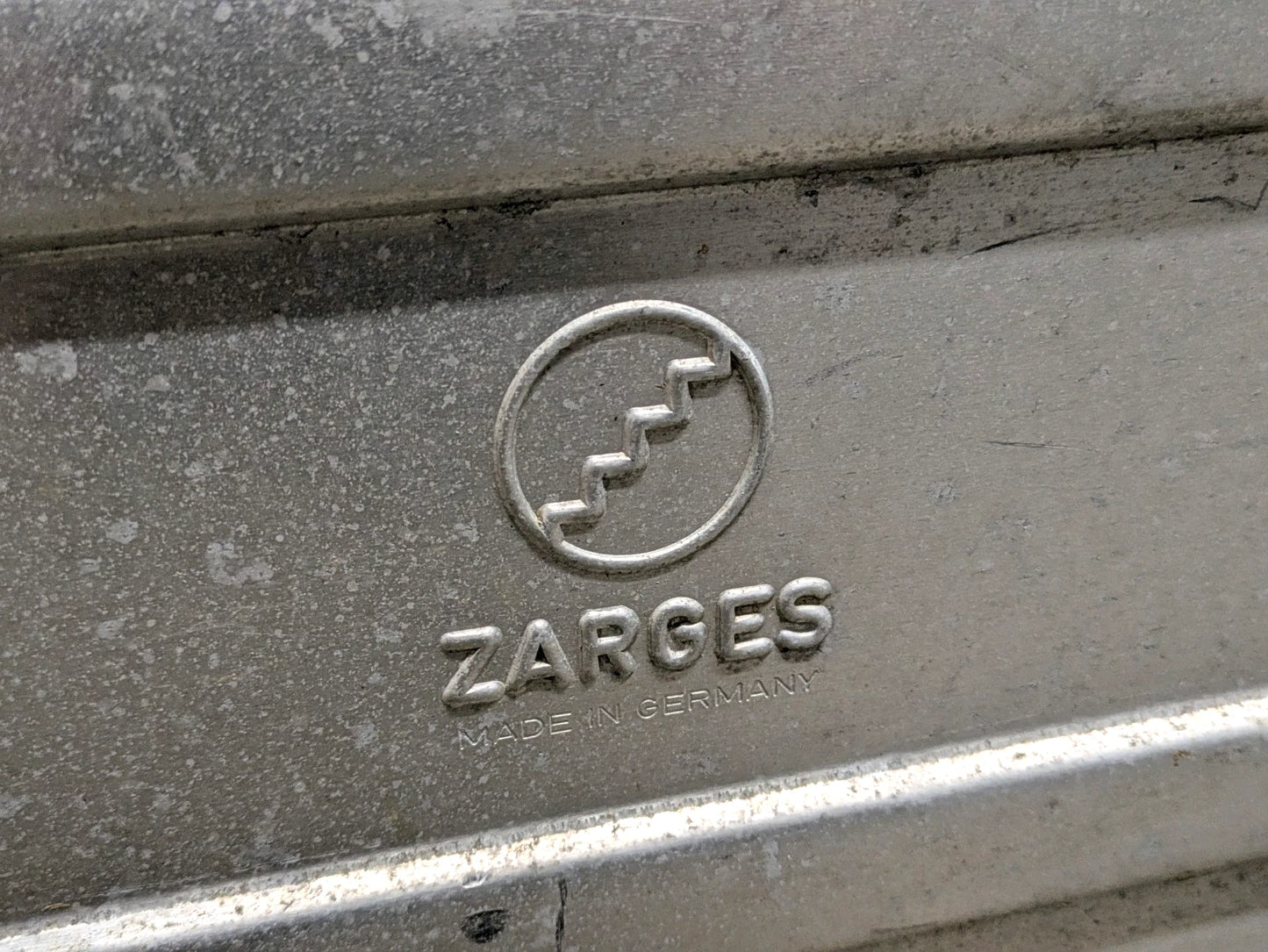 Zarges Aluminium Lockable Transport Equipment Flight Storage Case Box