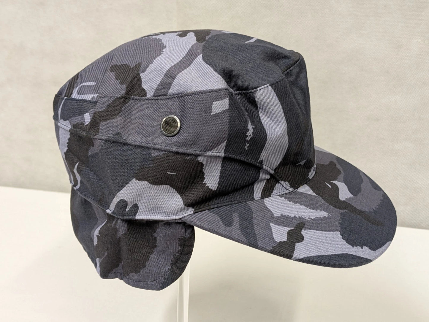 British Army OPFOR Blue DPM Camo Combat Cap - NEW