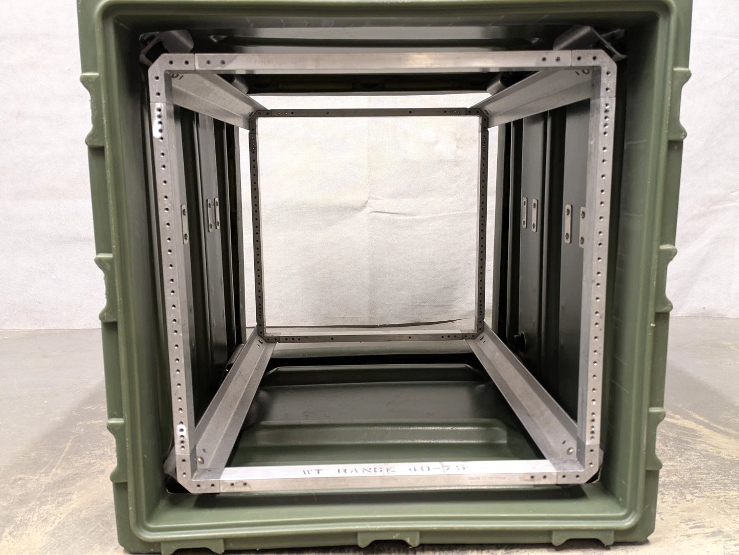 Hardigg 19" 10U Double End Shock Rack Mount Case Box