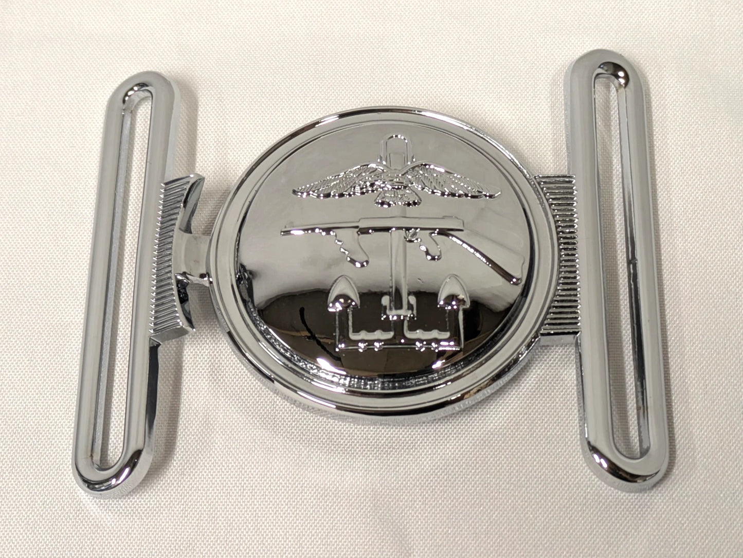 General Headquarters Combined Operations Northwood Chrome Belt Buckle