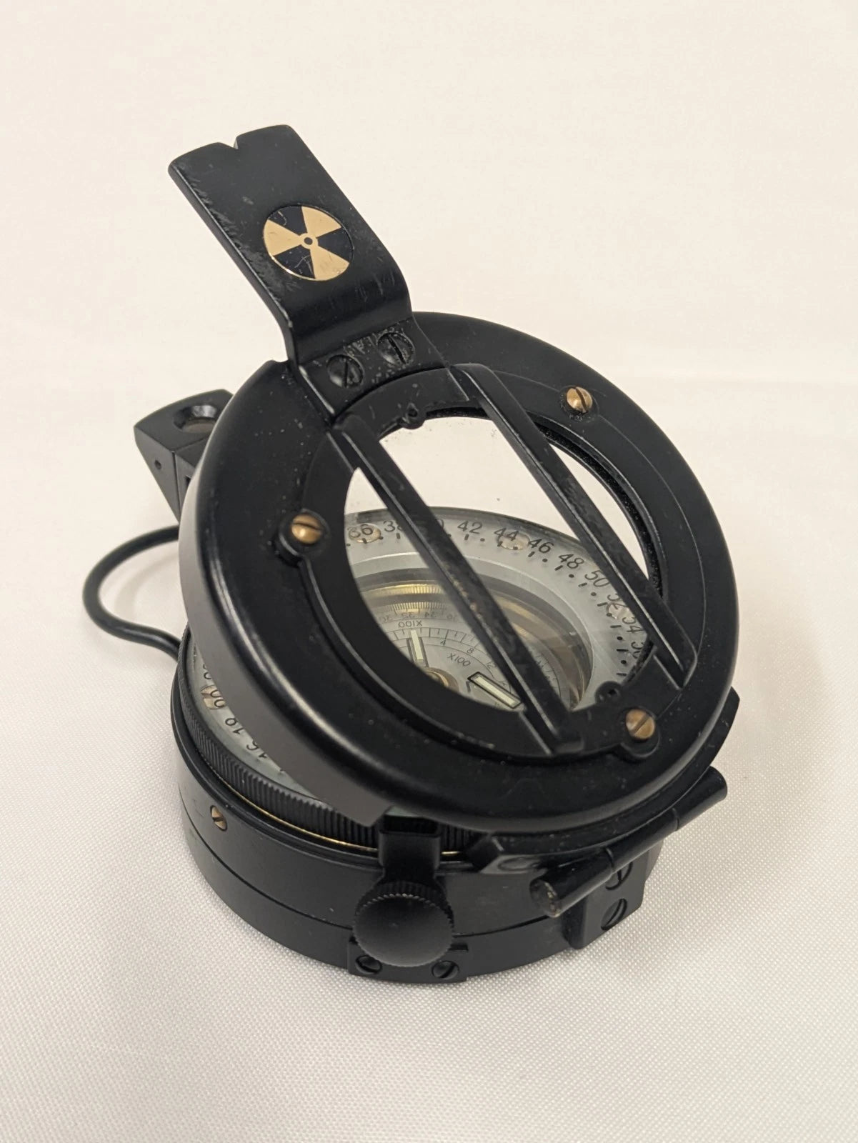 Francis Barker M-73 Prismatic Marching Compass (Mils)