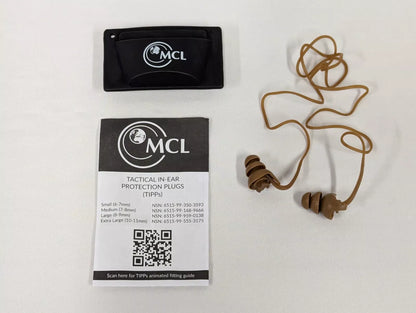 MCL Tactical Earplugs