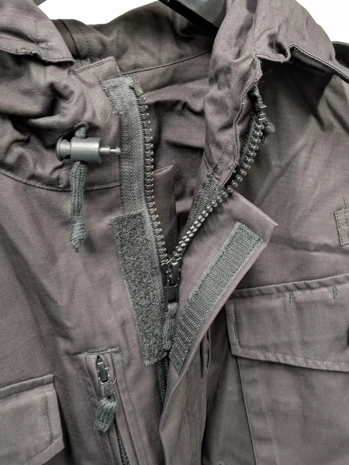 British Army Black Ripstop Field Smock Jacket SAS - NEW