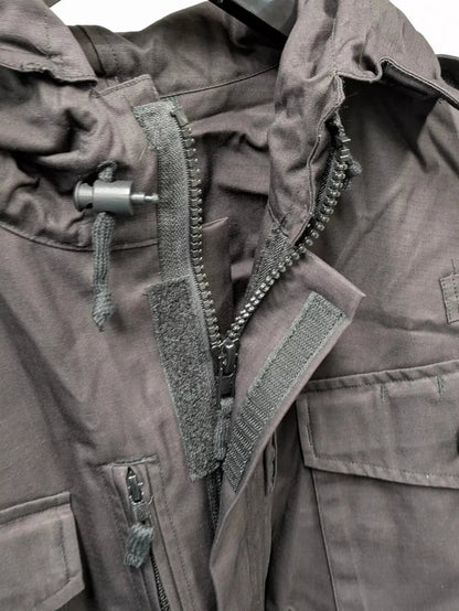 British Army Black Ripstop Field Smock Jacket SAS - NEW