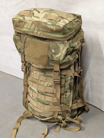 British Army MTP Camo Infantry Daysack 45L Bergen Rucksack