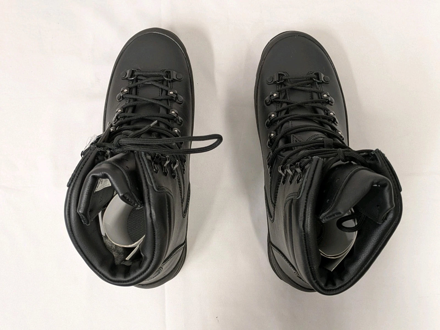 Iturri Black Leather Goretex Cold Wet Weather Combat Boots