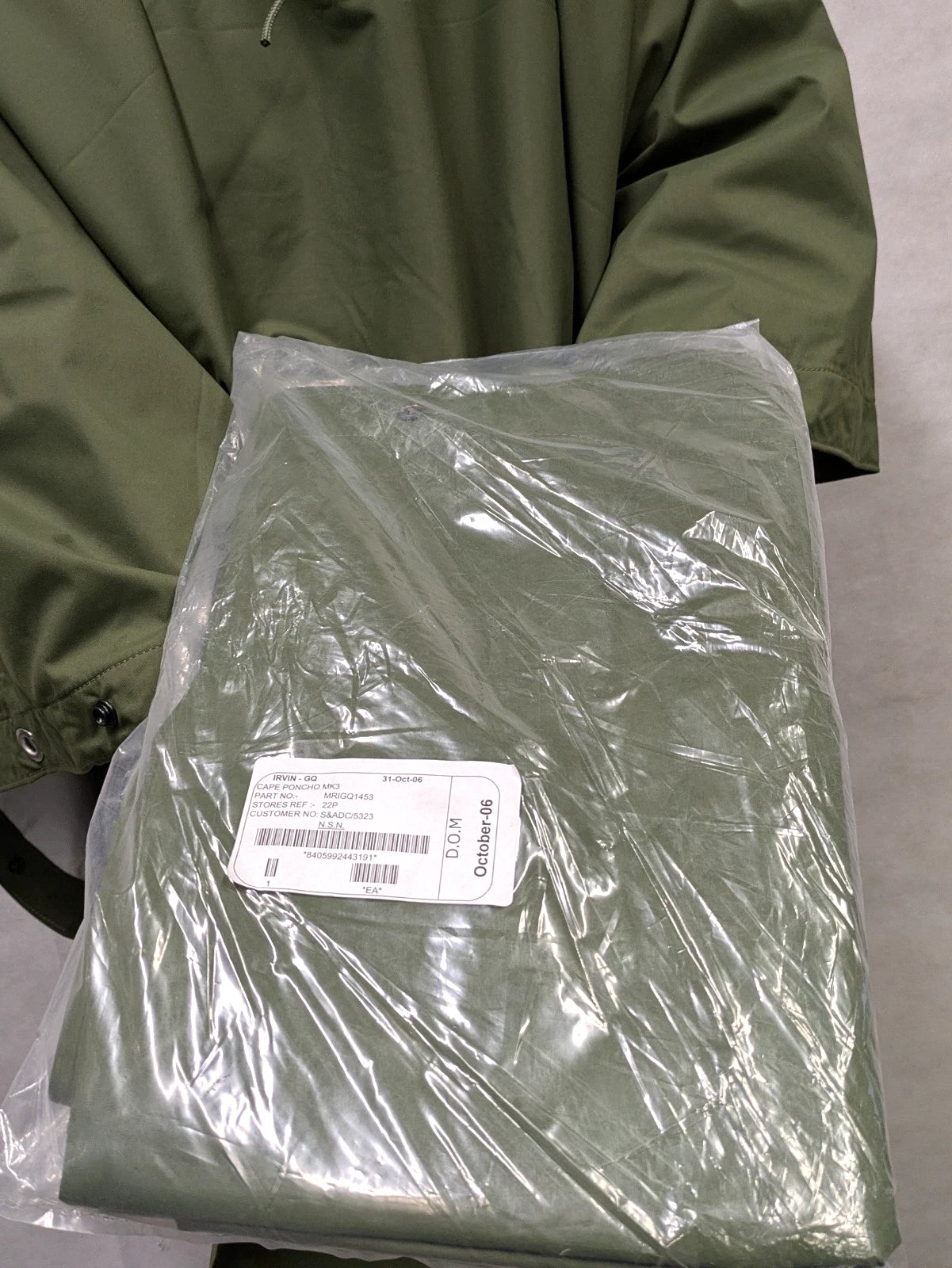 British Army Foul Weather Poncho MK3