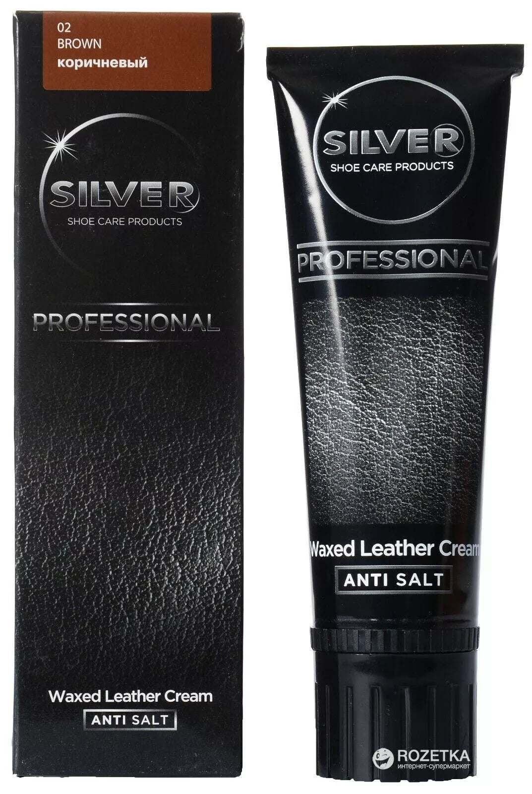 Silver Professional Brown Boot Polish