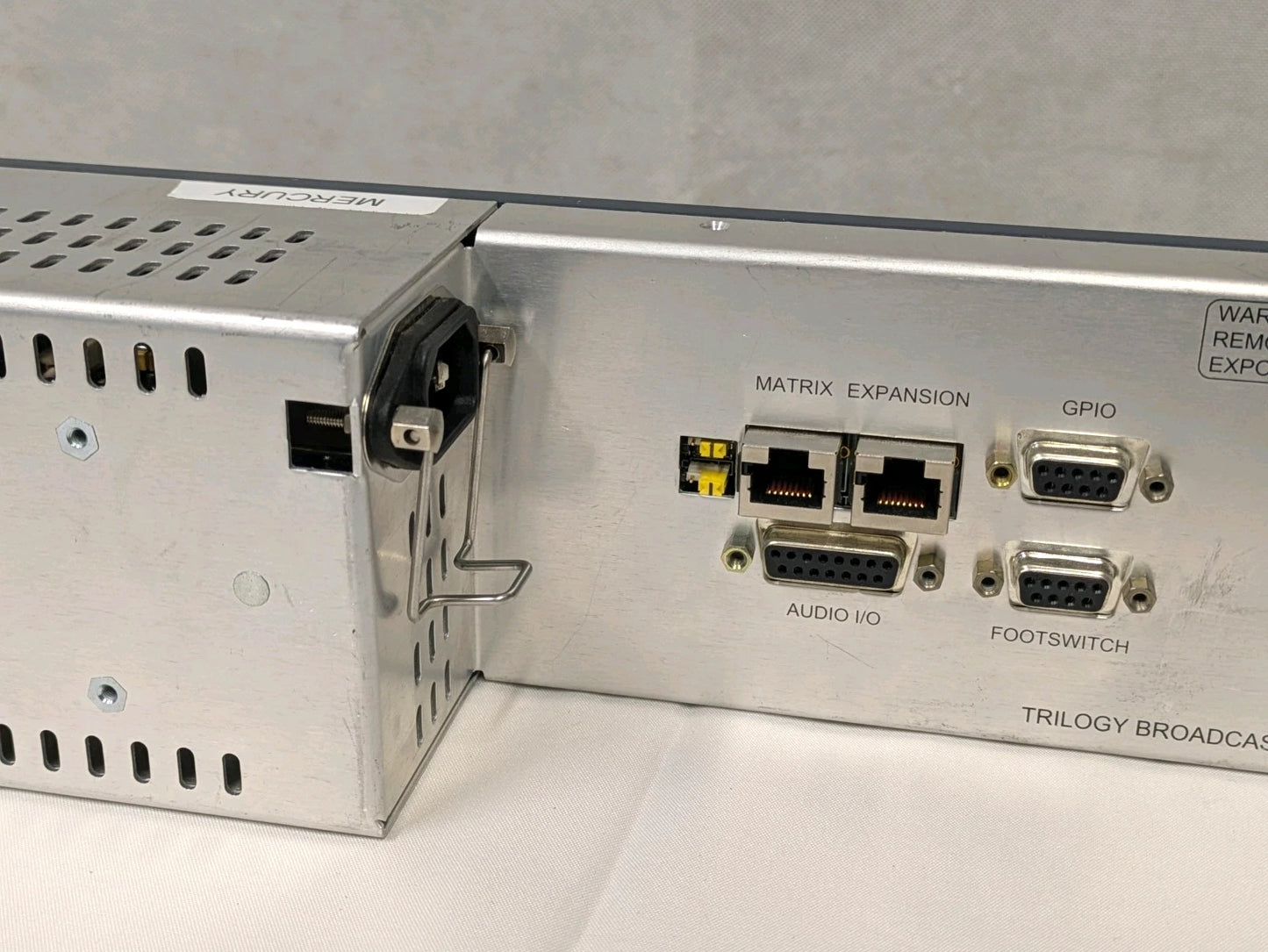 Trilogy Mercury 32 Channel Intercom Talkback Panel System
