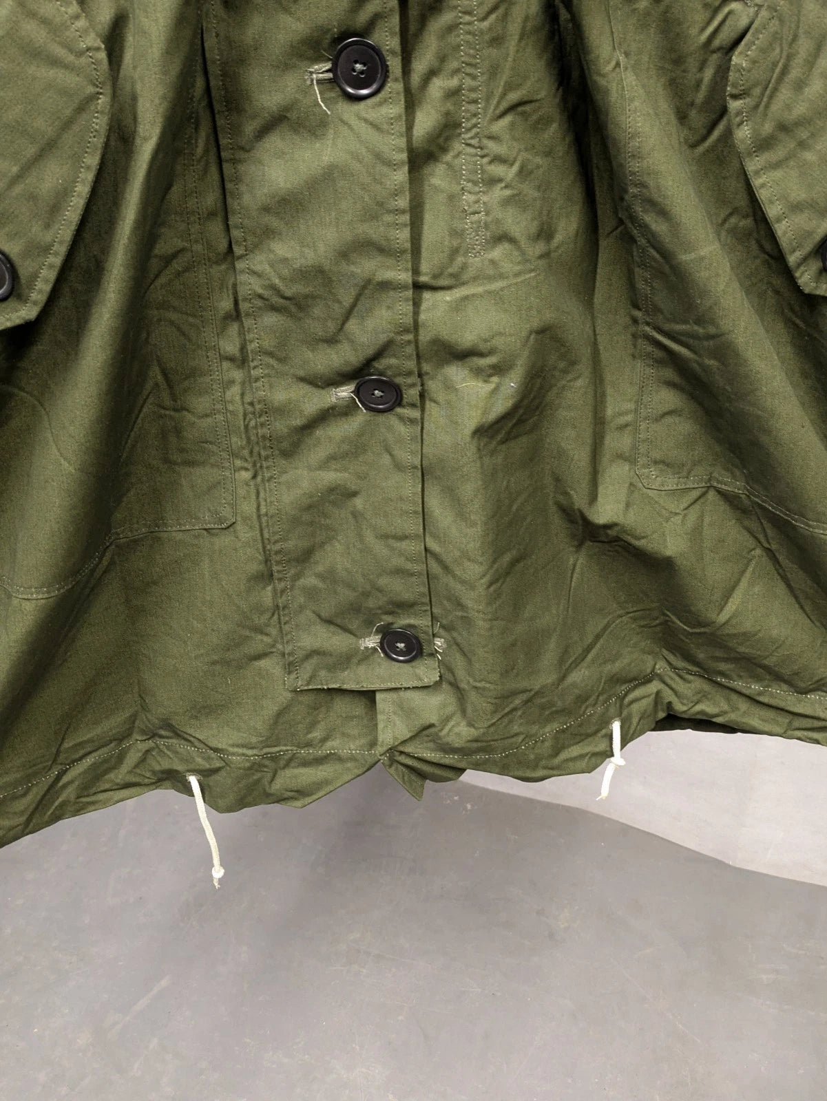 British Army 1951 Pattern Green Ventile Parka Jacket Coat - Size 8
