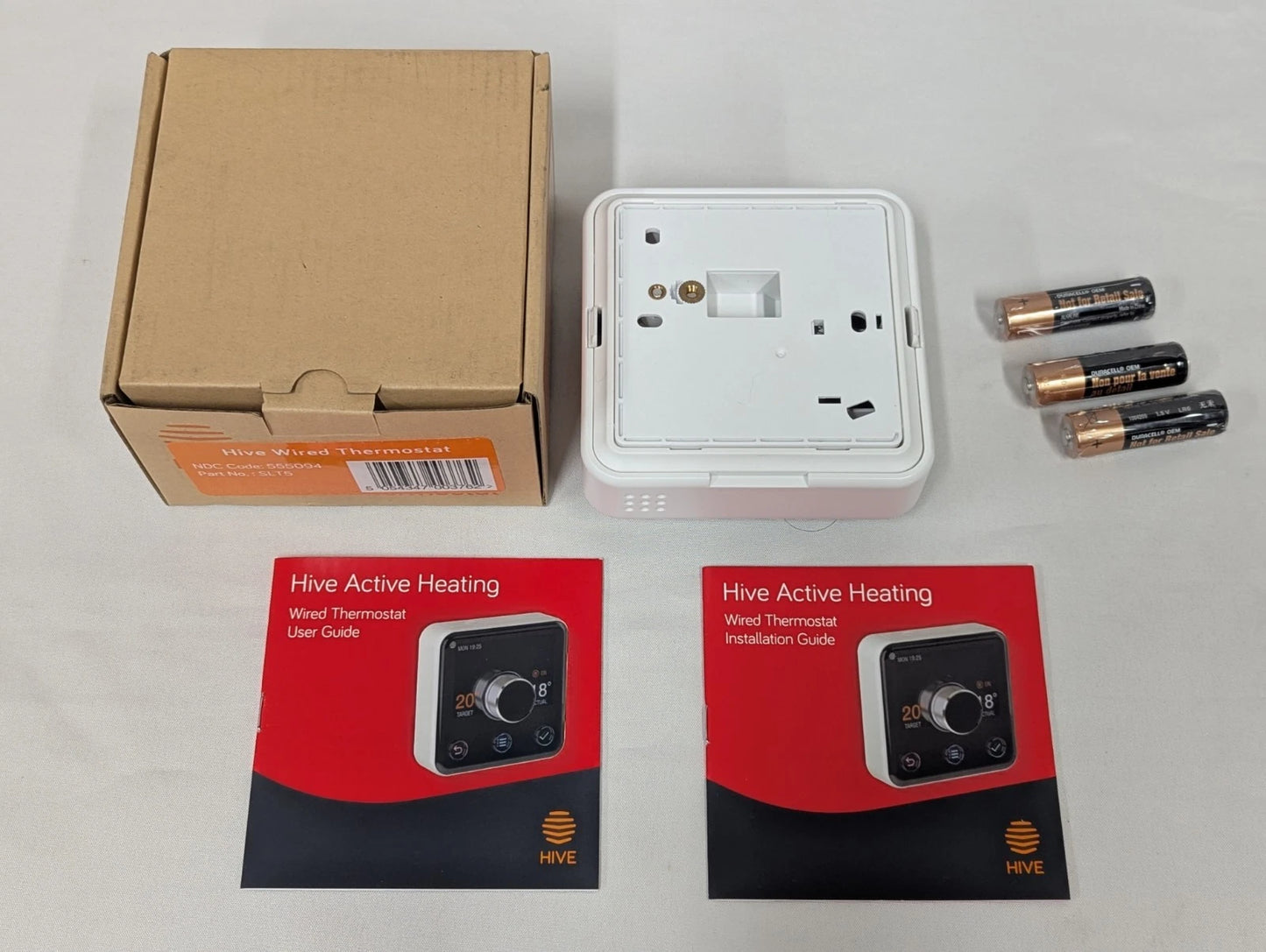 Hive Active Heating 2 Wired Thermostat SLT5 555094