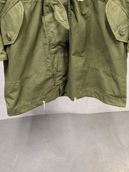 British Army 1951 Pattern Green Ventile Parka Jacket Coat Sealed Pattern - Size 8