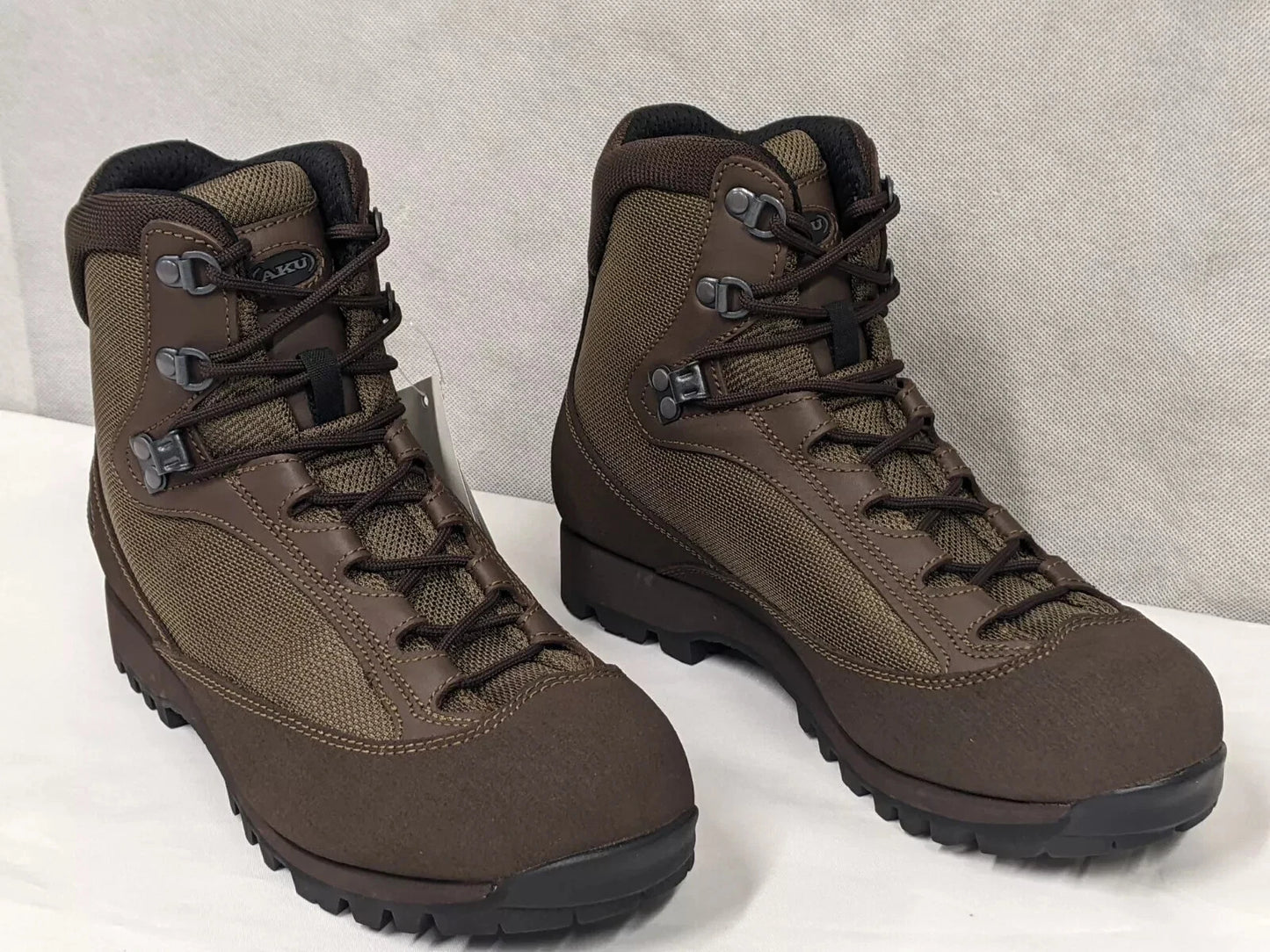 AKU Pilgrim Brown Suede Leather High Liability Combat Boots