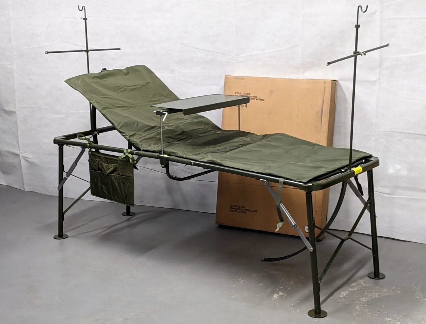 US Army Folding Field Hospital Bed