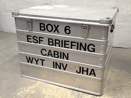 Zarges Aluminium Lockable Transport Equipment Flight Storage Case Box