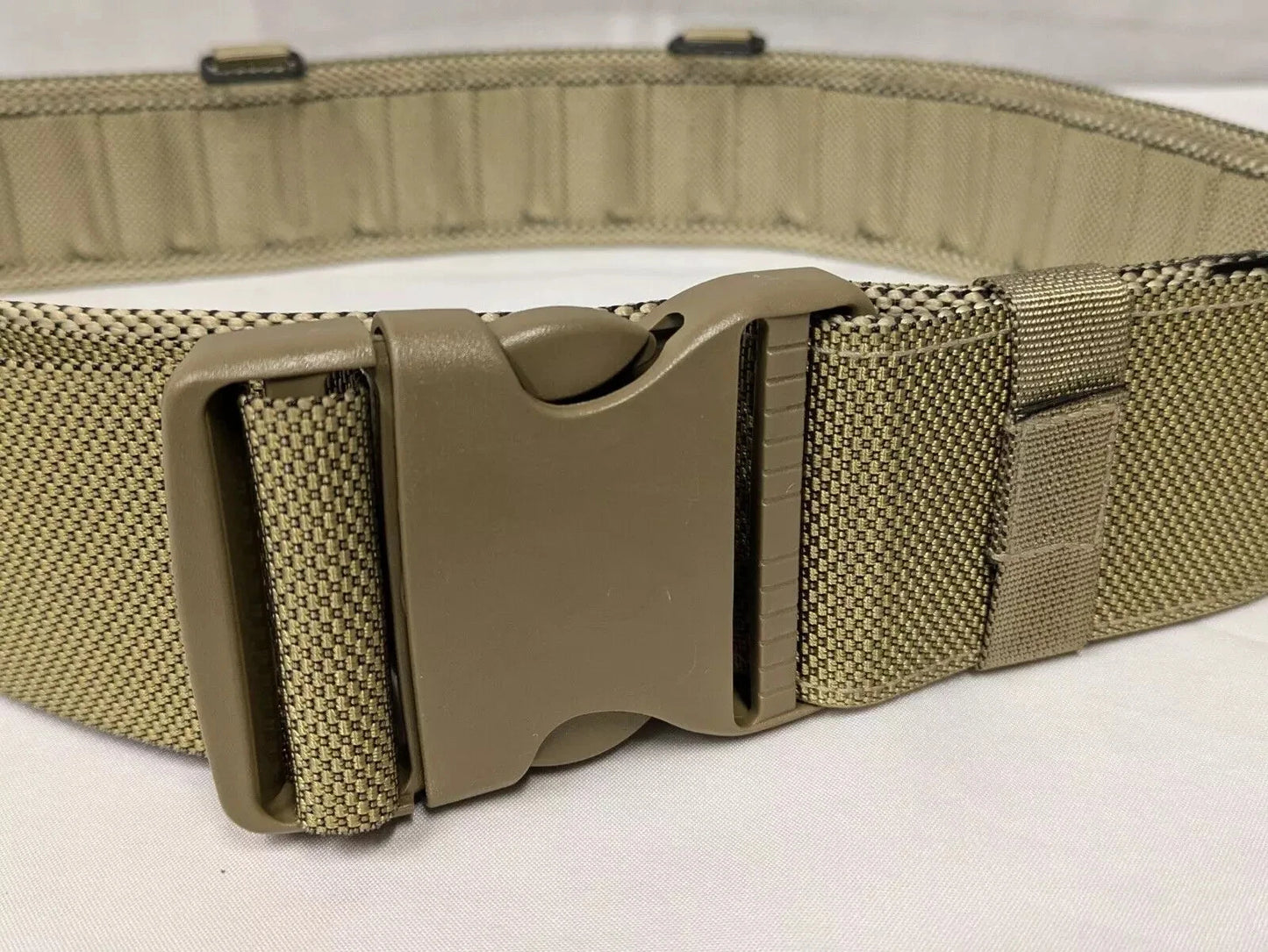 British Army Tactical Webbing Quick Release Belt IRR Light Olive