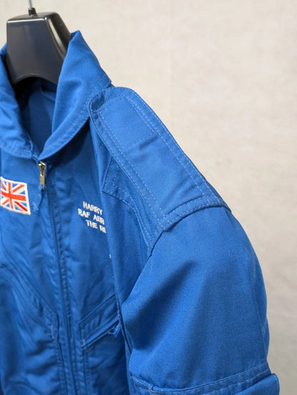 RAF Red Arrows Aerobatic Team Fire Resistant Aircrew Coveralls Blue