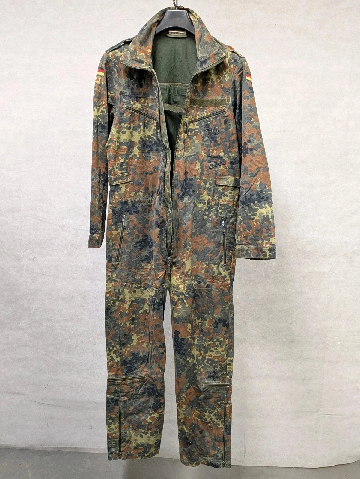German Army Bundeswehr Flecktarn Tank Suit Coveralls