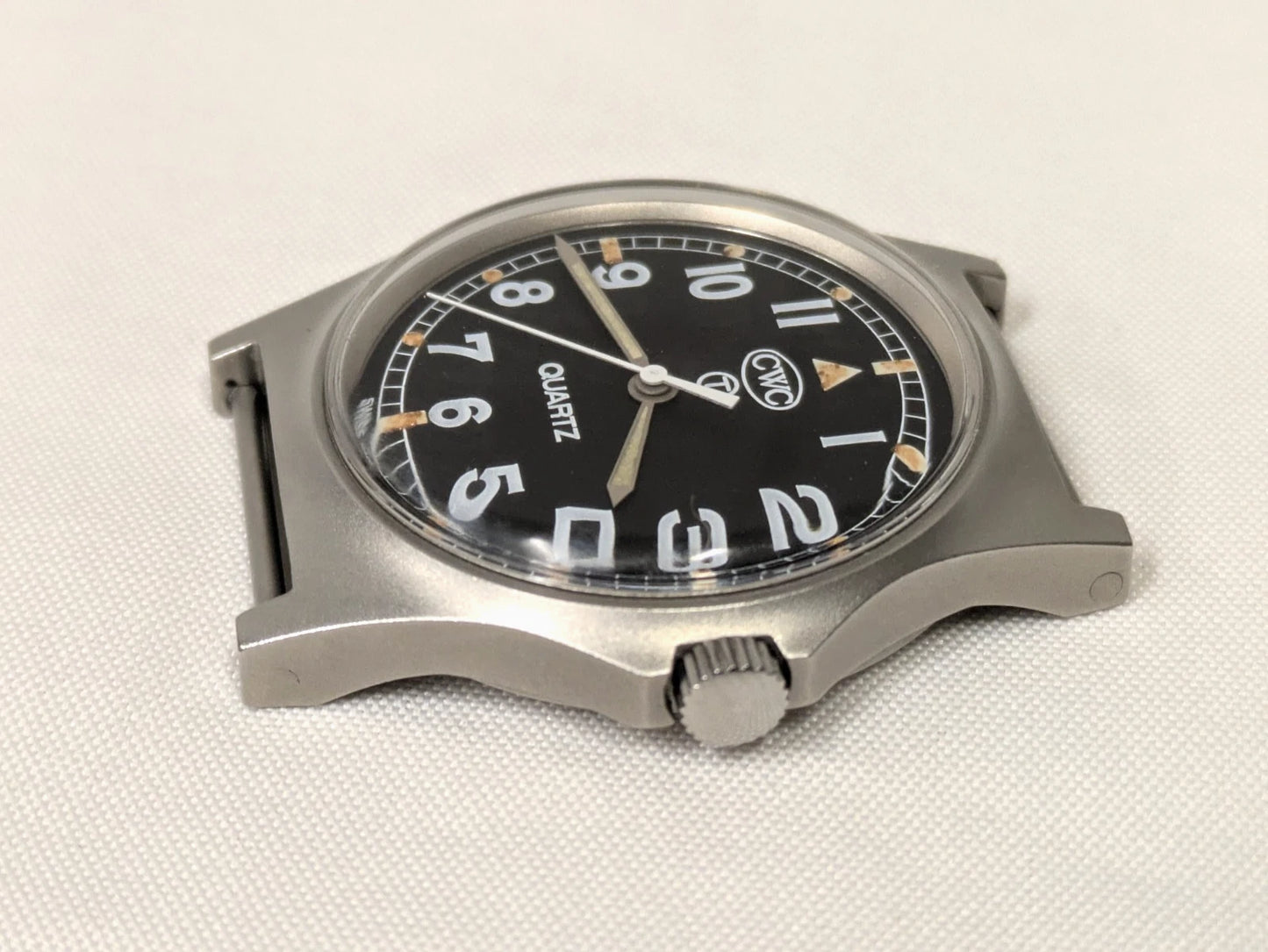Vintage British Army W10 CWC Watch Fat Boy G10 Analogue Quartz | HOS ...