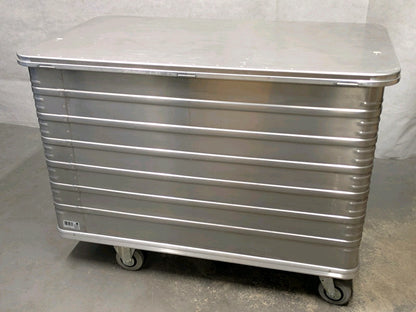 Zarges 40635 Transport Trolley on Wheels Lockable Aluminium Storage Case Box
