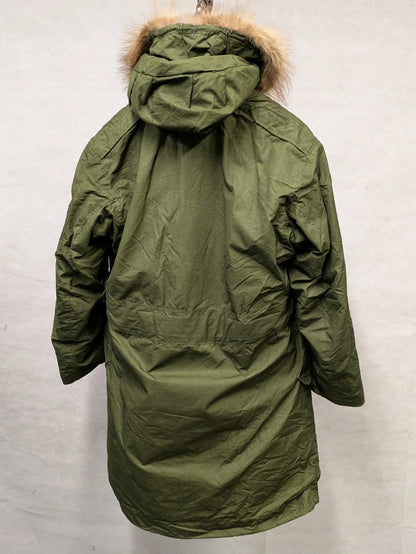 British Army 1951 Pattern Green Ventile Parka Jacket Coat - Size 8
