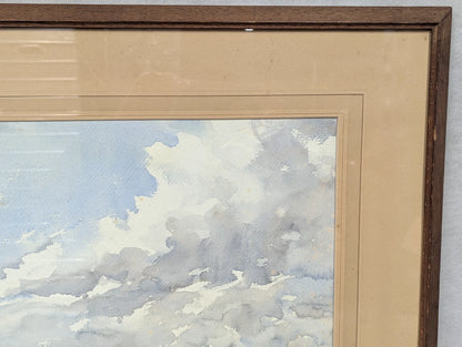 Original Watercolour Painting English Landscape John Christopher Temple Willis