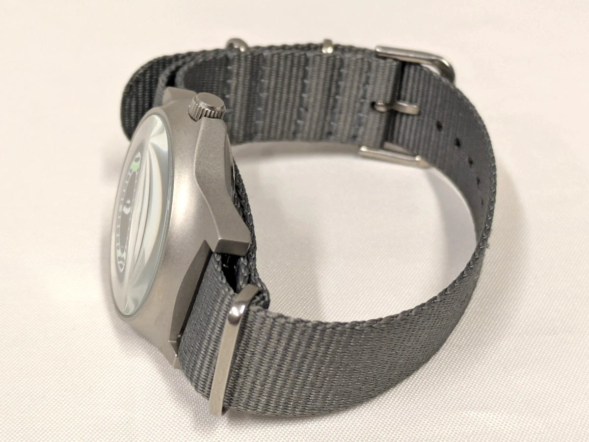 MWC G10LM 50M 2026 Military Watch Army Grey Strap