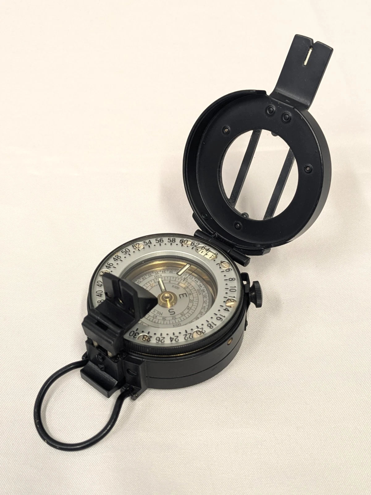 Francis Barker M-73 Prismatic Marching Compass (Mils)