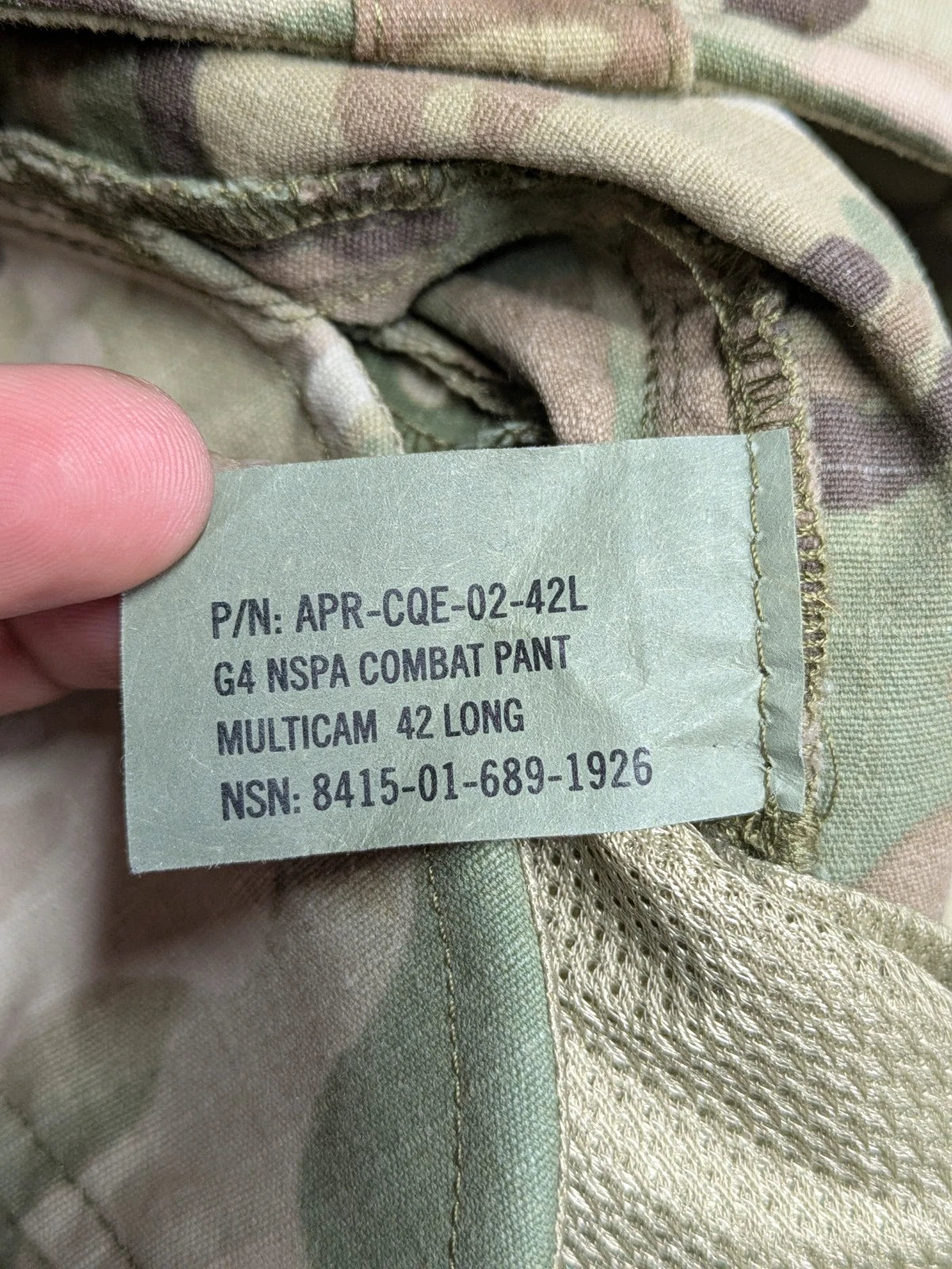 Crye Precision Multicam NSPA G4 Combat Trousers - 42 Long 42L
