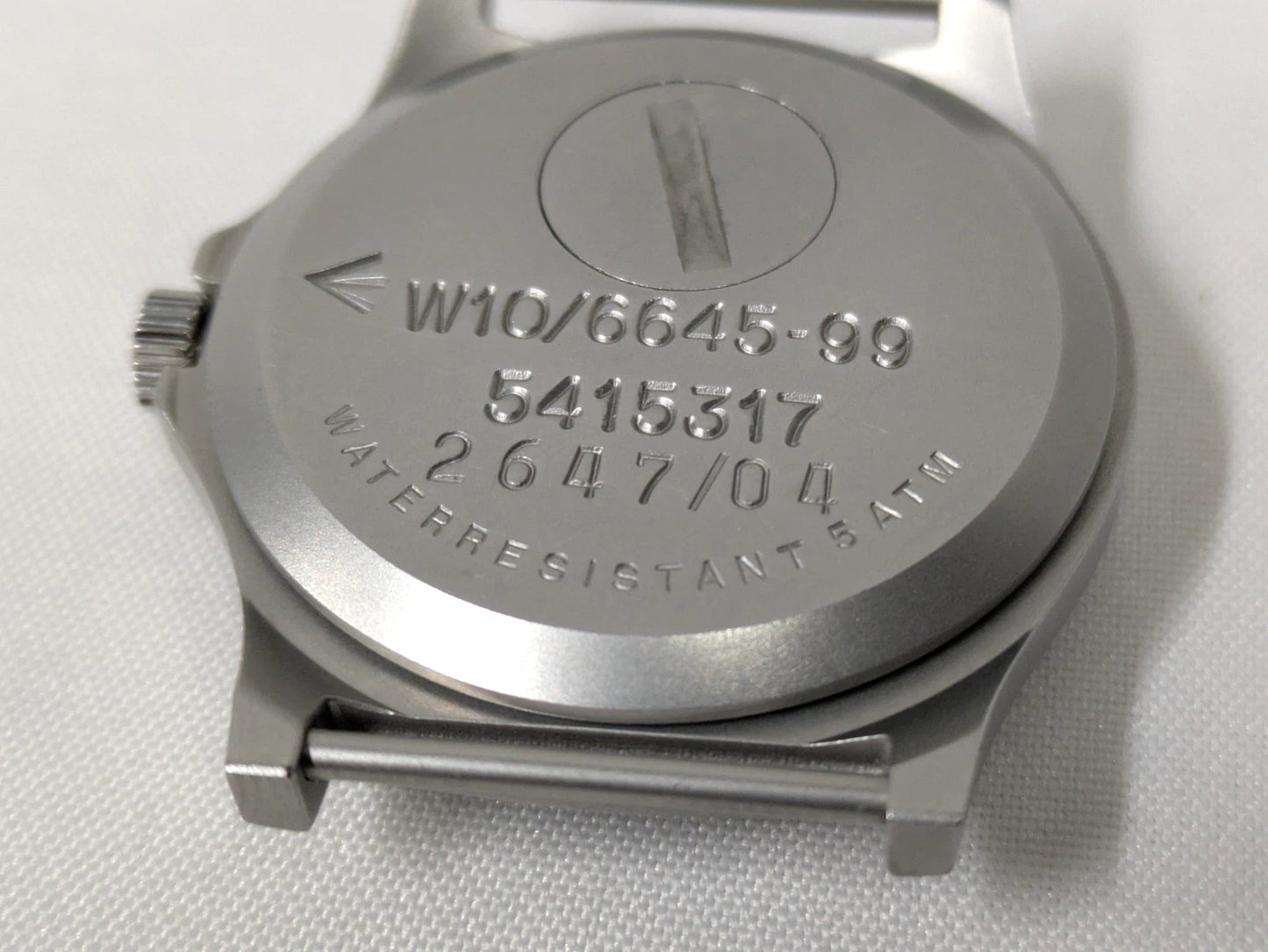 British Army W10 CWC Watch - Dated 2004