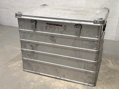 Zarges Aluminium Lockable Transport Equipment Flight Storage Case Box